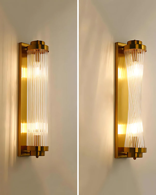 Golden Luxe Wall Light