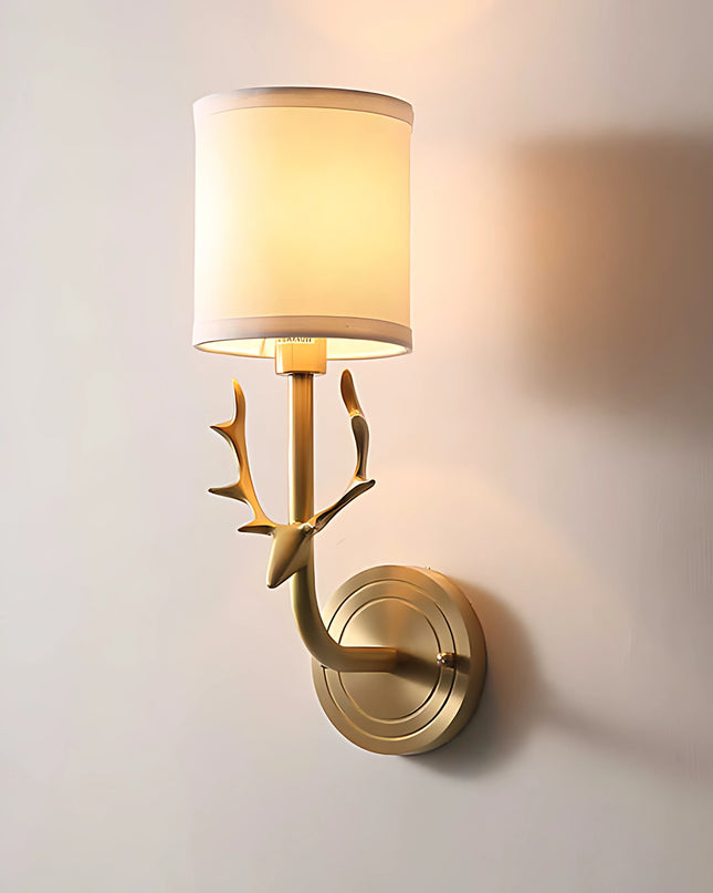 Deerhorn Wall Light