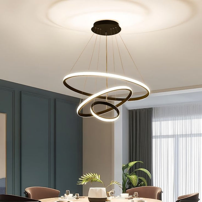 Dancing Rings Modern Chandelier