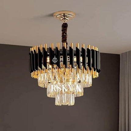 Black Mamba Round Chandelier