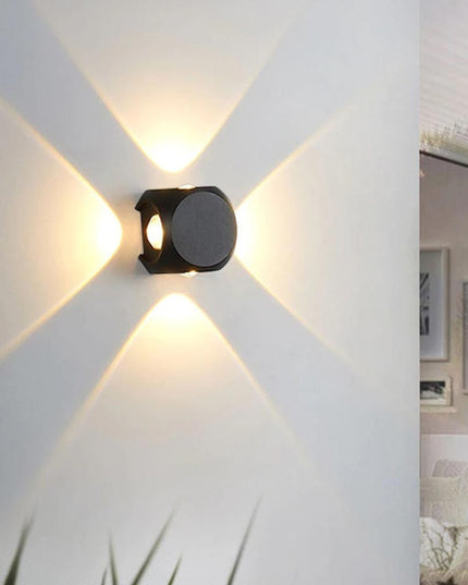 4 Way Outdoor Wall Light