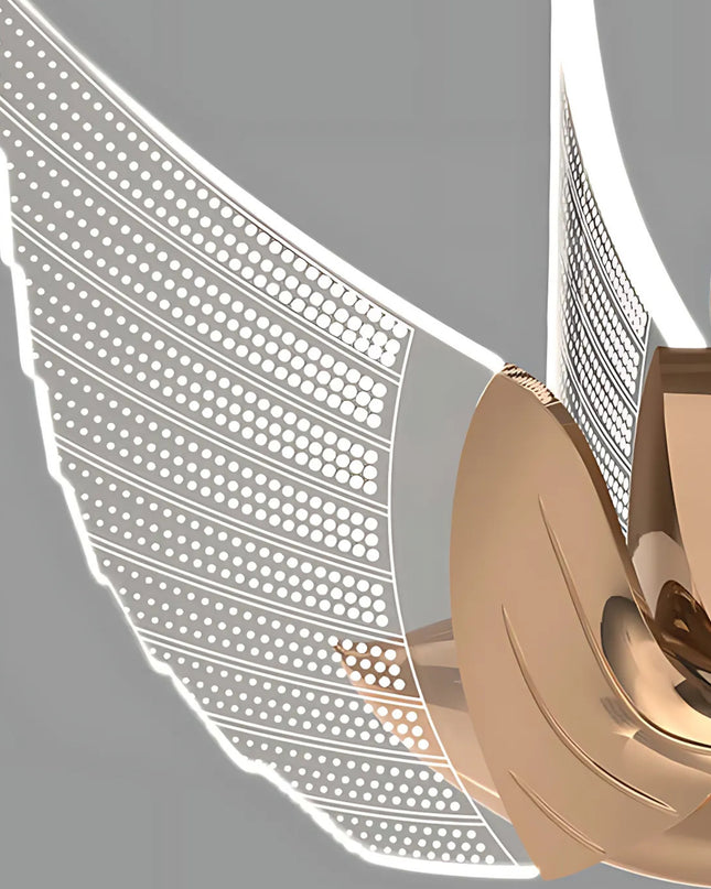 Golden Swan Wall Light