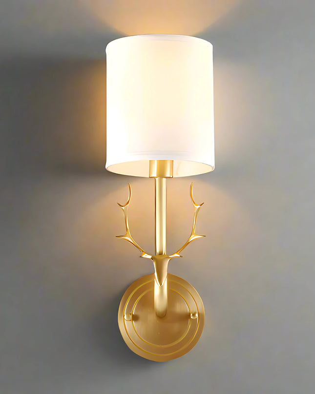 Deerhorn Wall Light