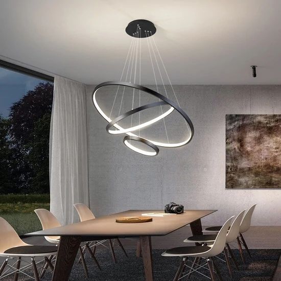 Dancing Rings Modern Chandelier