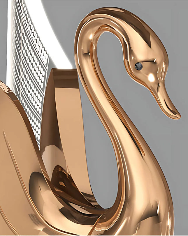 Golden Swan Wall Light