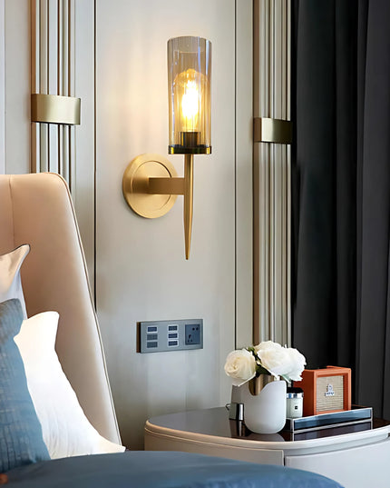 Amber Beam Wall Light