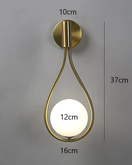 Water Drop Wall Light