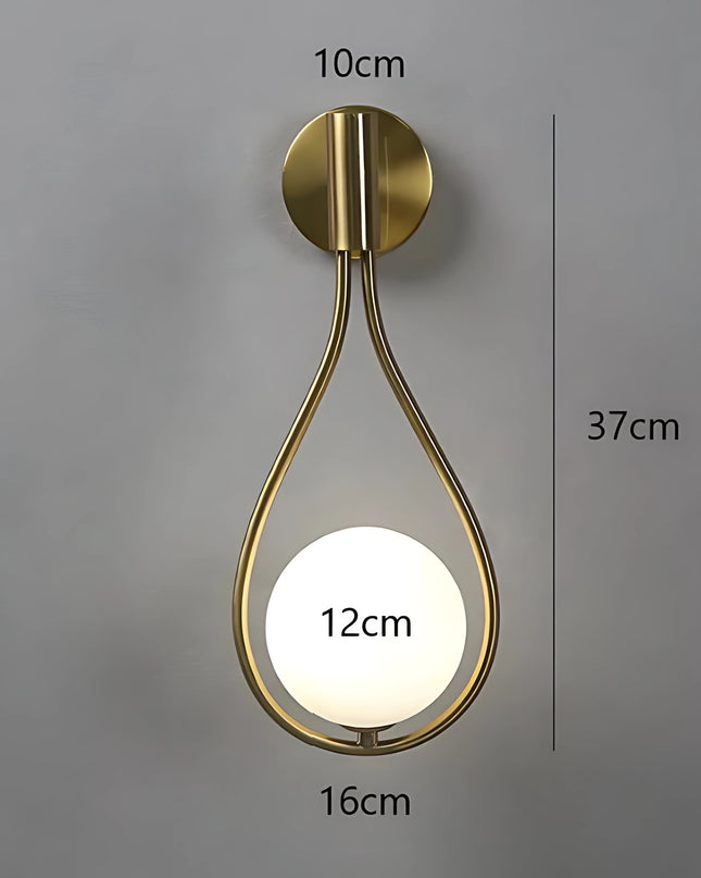Water Drop Wall Light