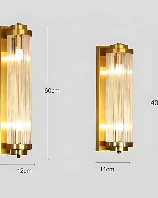 Golden Luxe Wall Light