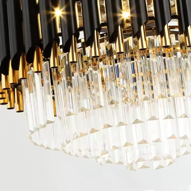 Black Mamba Chandelier Ceiling Fan