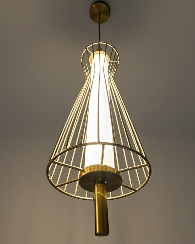 Modern Cage Metal Pendant Light