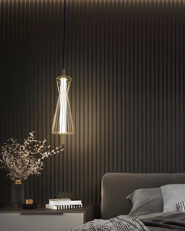 Modern Cage Metal Pendant Light