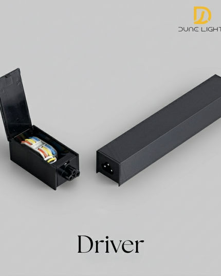 Ultrathin Magnetic Track Light Driver