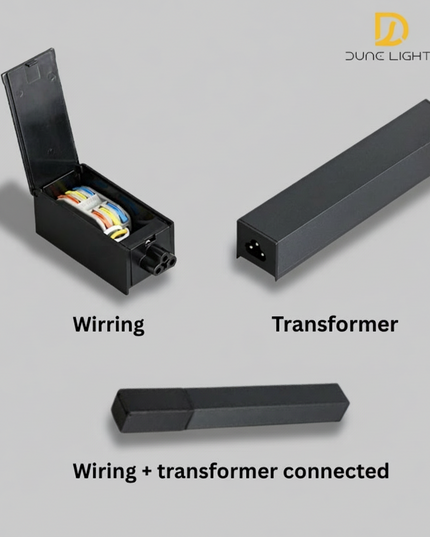 Ultrathin Magnetic Track Light Driver