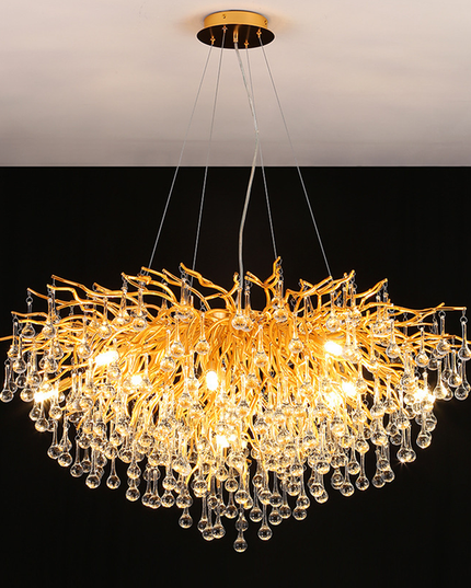 Rainora  Modern  Round  Chandelier