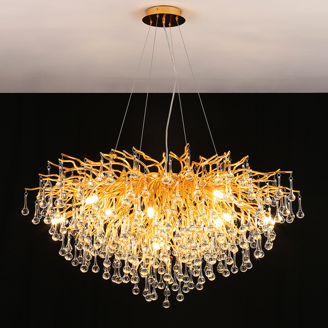 Rainora  Modern  Round  Chandelier