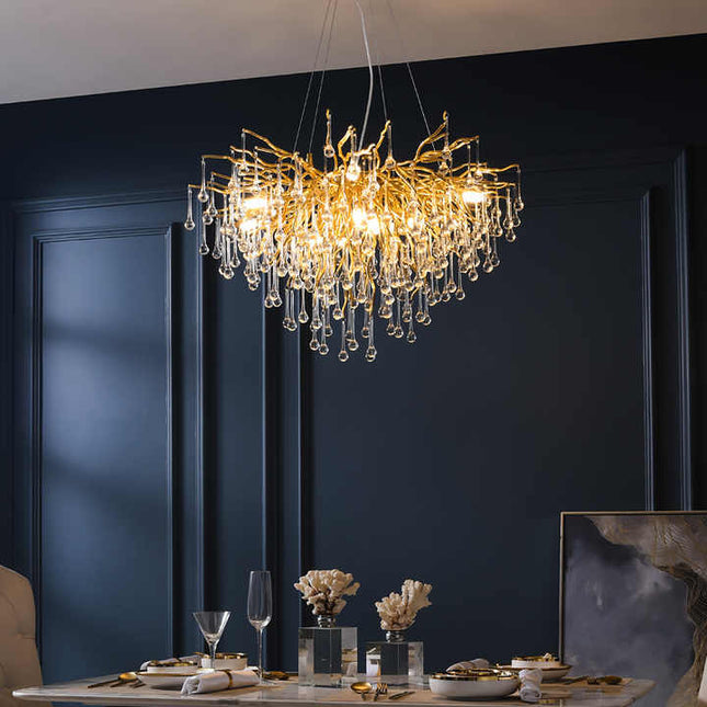 Rainora  Modern  Round  Chandelier