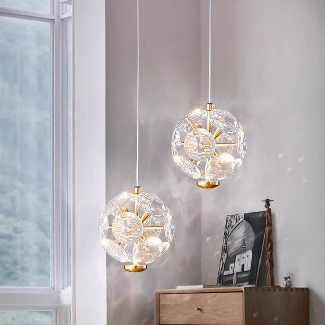 Aurora Crystal Pendant Light