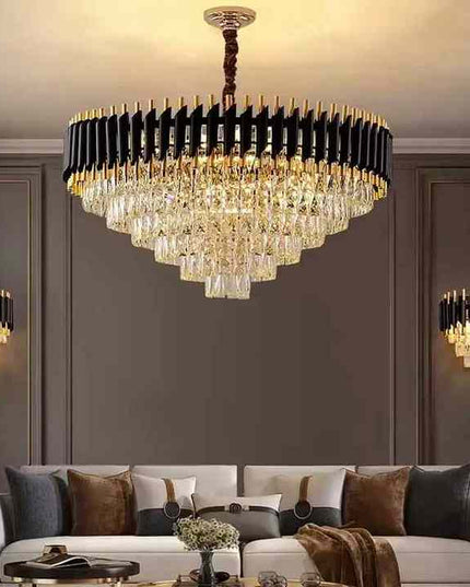 Black Mamba Round Chandelier