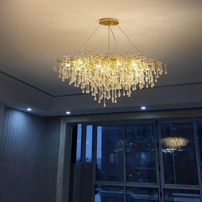 Rainora  Modern  Round  Chandelier