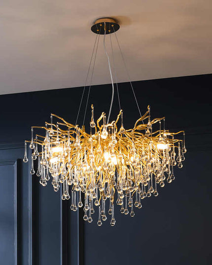 Rainora  Modern  Round  Chandelier