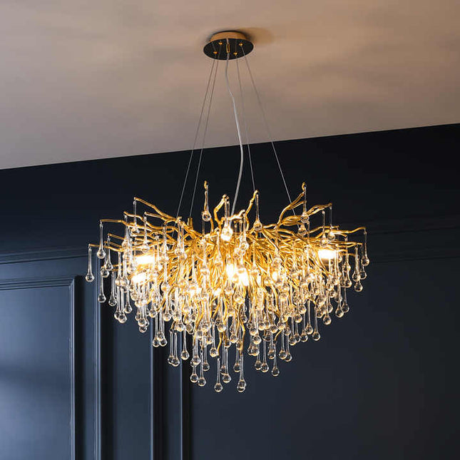 Rainora  Modern  Round  Chandelier