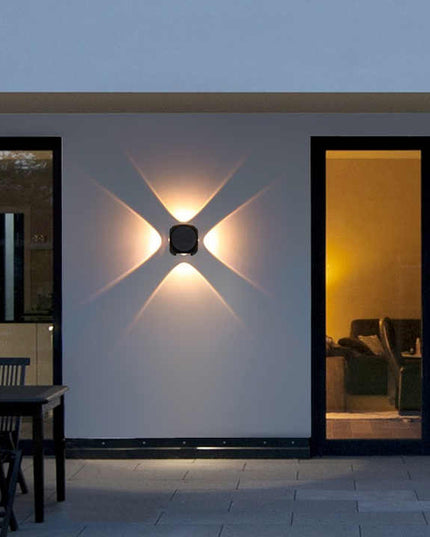 4 Way Outdoor Wall Light