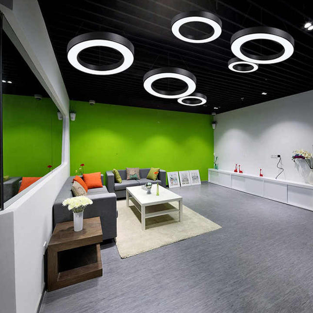 LED Circular Ring Hanging Profile Light