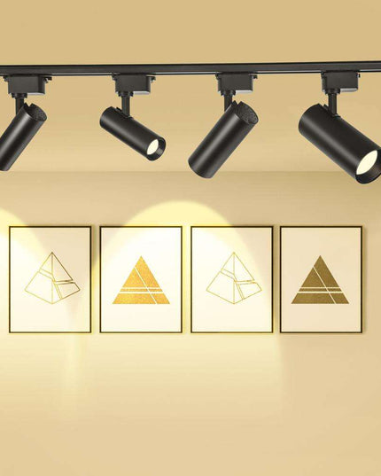 Antiglare Focus Light Ultrathin Magnetic Track Light