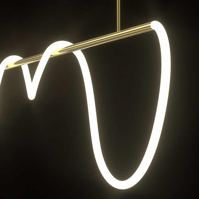 GlowLine Modern LED Chandelier