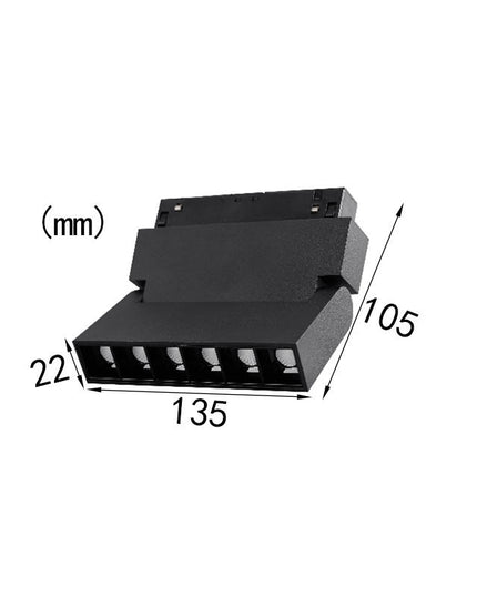 Linear Spot Adjustable thin Magnetic Track Light