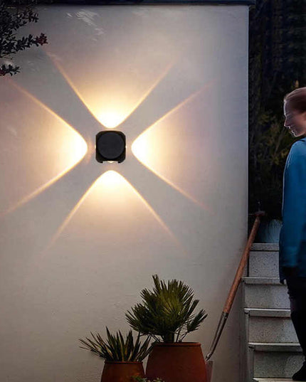 4 Way Outdoor Wall Light