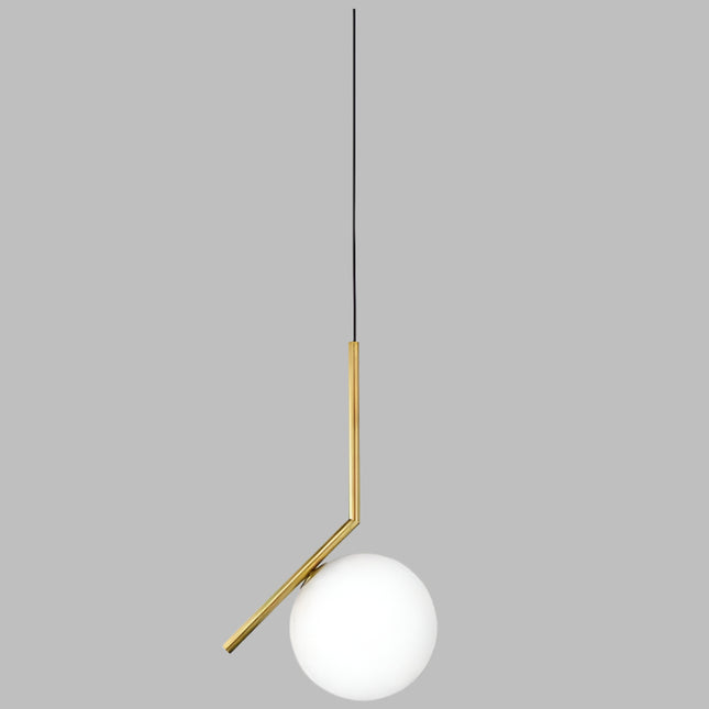 Modern globe pendant light