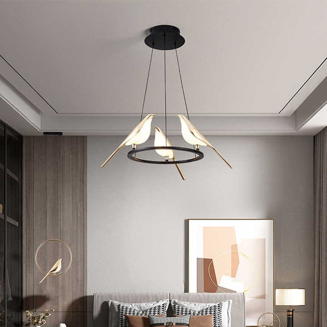 Twilight Sparrow chandelier