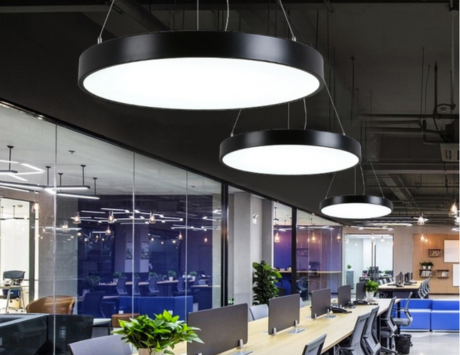 LED Circular Hanging Profile Light