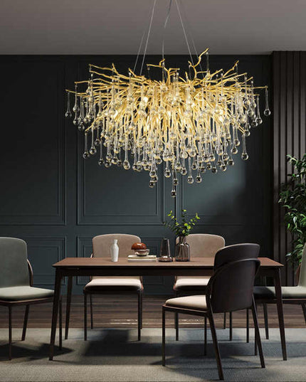 Rainora  Modern  Round  Chandelier