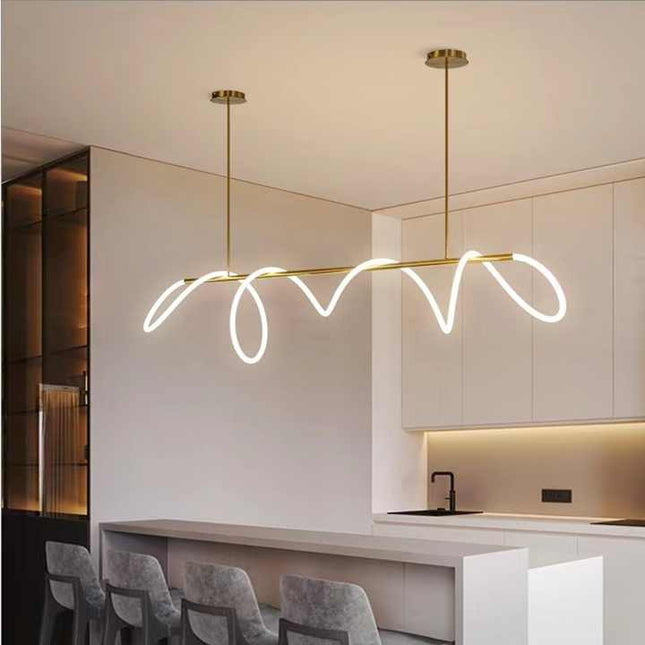 GlowLine Modern LED Chandelier