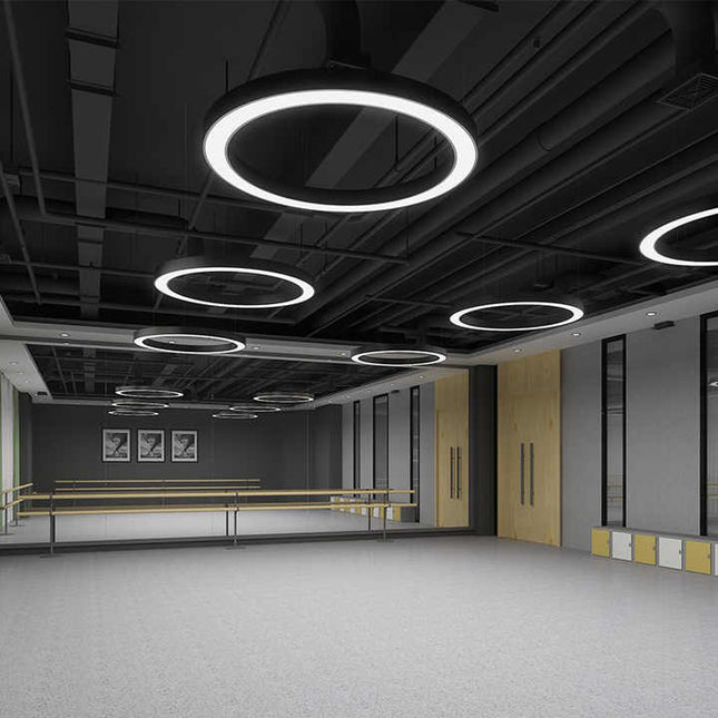 LED Circular Ring Hanging Profile Light