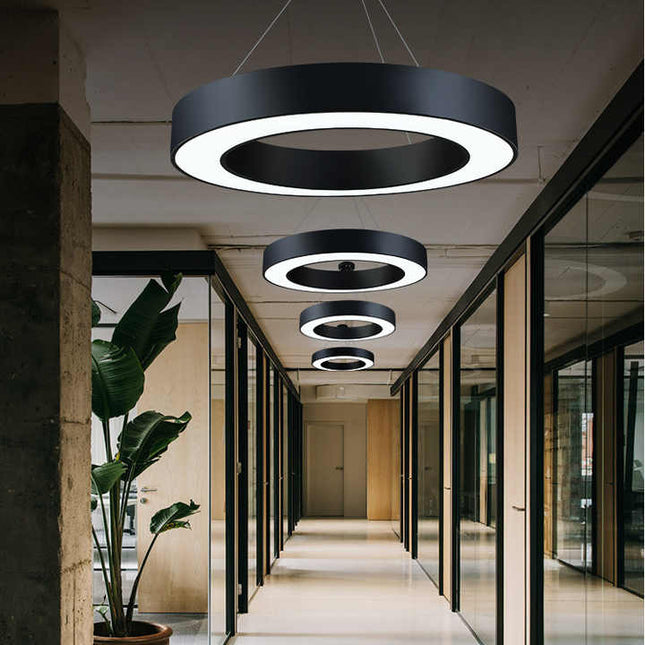 LED Circular Ring Hanging Profile Light