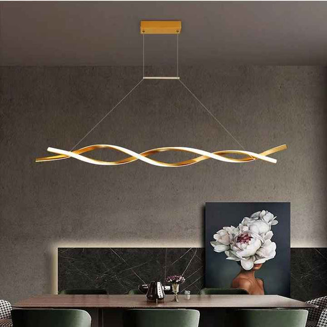 Luxe Wave Dinning chandelier
