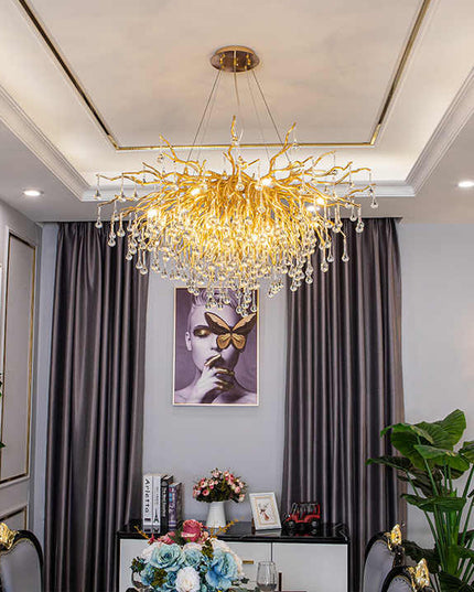 Rainora  Modern  Round  Chandelier