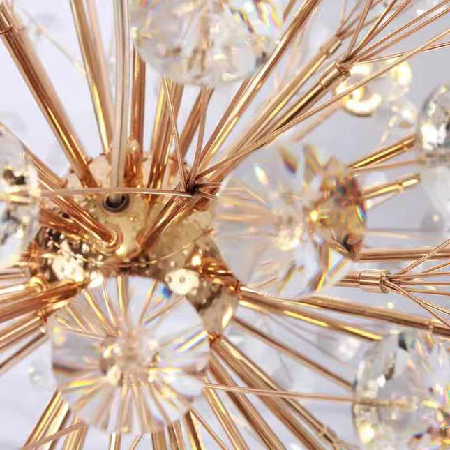 Sunburst Modern Chandelier