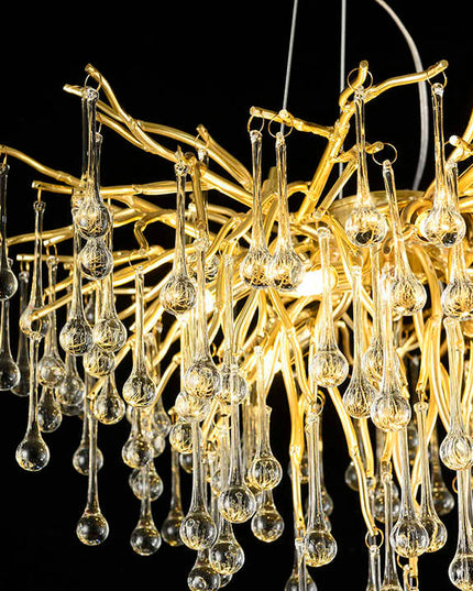 Rainora  Modern  Round  Chandelier