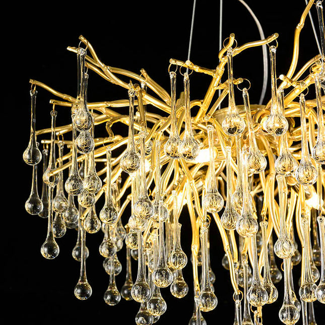 Rainora  Modern  Round  Chandelier