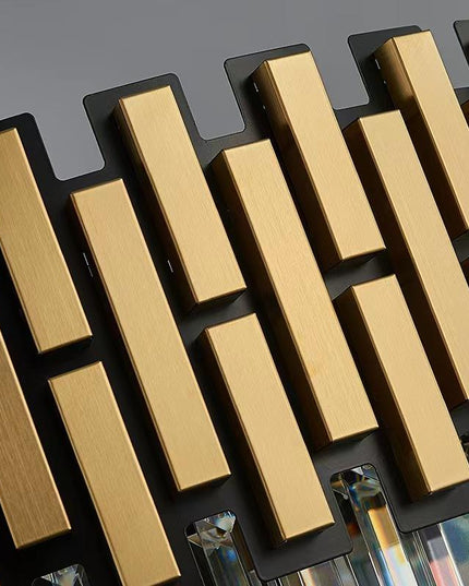 Regal Radiance Oval Chandelier