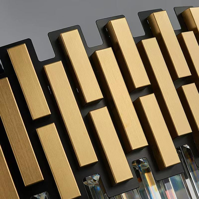 Regal Radiance Oval Chandelier