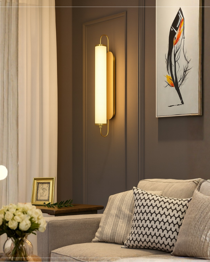 Halo Gold Wall Sconce