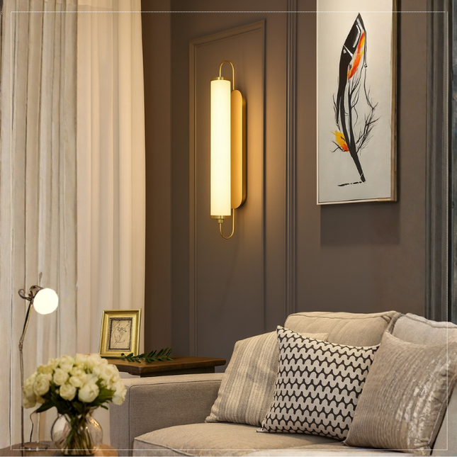 Halo Gold Wall Sconce