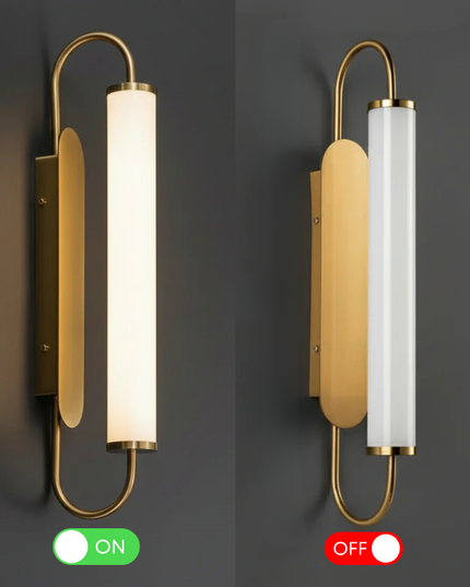 Halo Gold Wall Sconce
