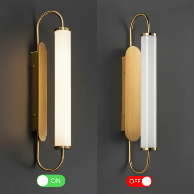 Halo Gold Wall Sconce